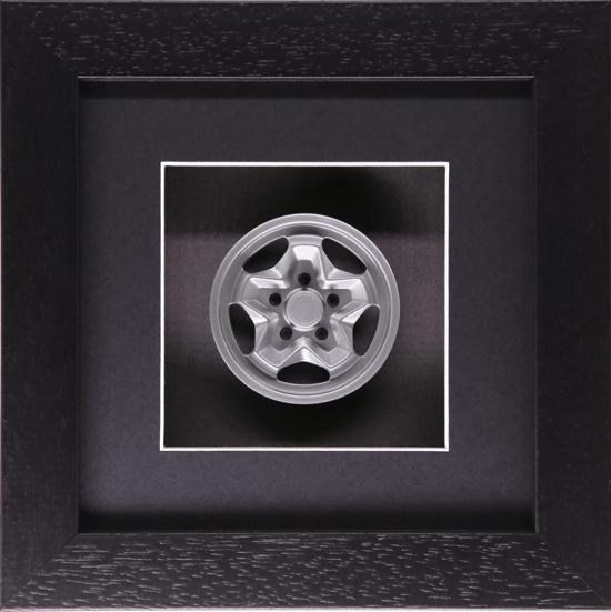 &lt;!--value not found--&gt; Cookie Cutter style Wheel in 1:8 Scale - Framed